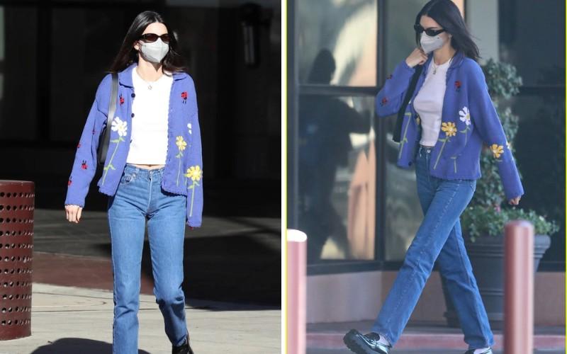 Ngắm Kendall Jenner phối đồ len ngày Đông về cực sành điệu