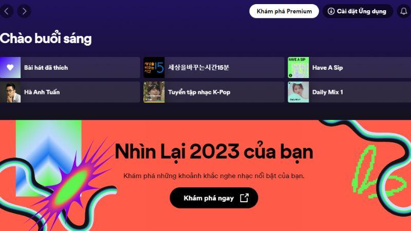 Spotify Wrapped 2023 có gì? Khám phá bản thân qua danh sách nghe nhạc