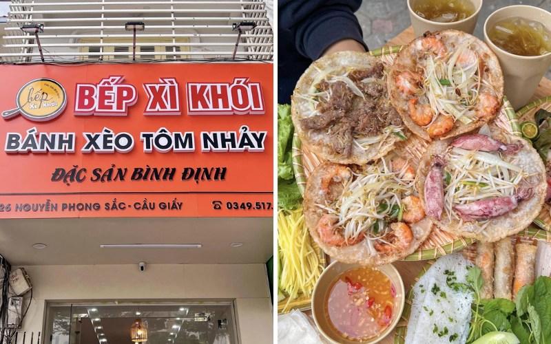 Giới thiệu Bánh Xèo Sốt Tom với Bếp Hút