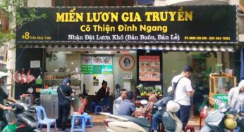 Thưởng thức miến lươn gia truyền gần 4 thập kỉ tại Hà Nội