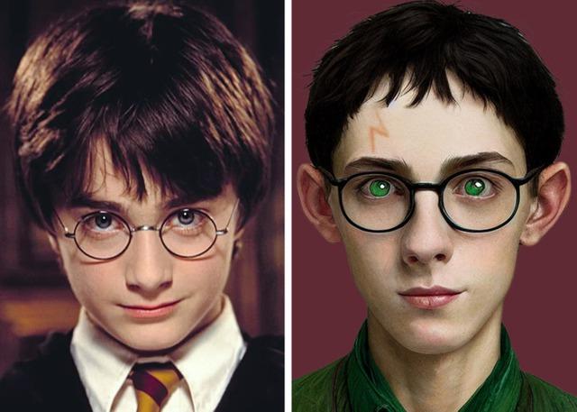 AI tái tạo nhân vật Harry Potter đúng như mô tả trong sách: Hầu hết diễn viên trong phim đều không đạt yêu cầu