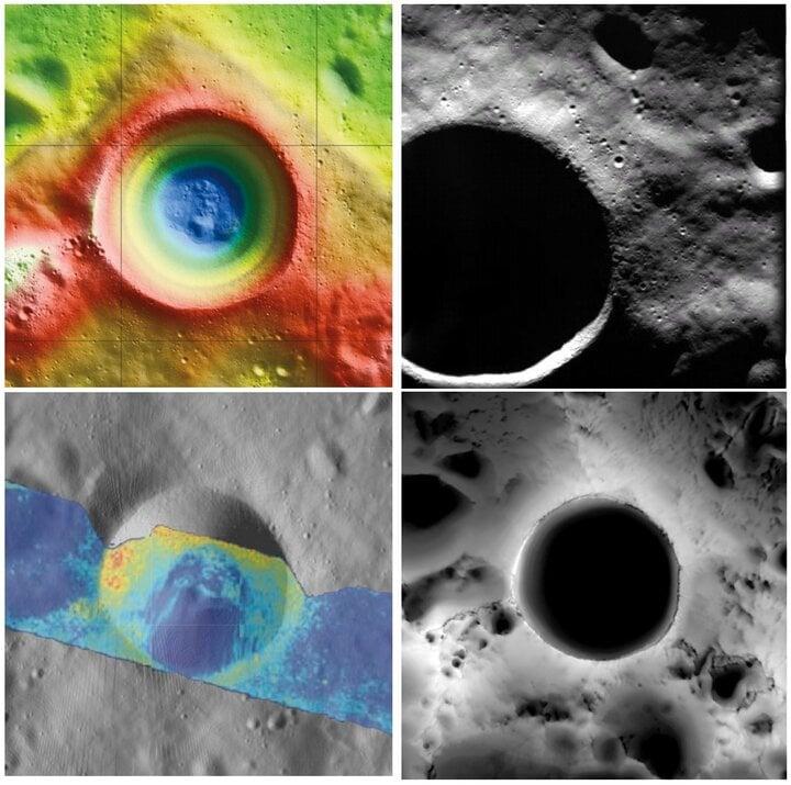 Trung Quốc cạnh tranh với NASA, chọn miệng núi lửa Shackleton để đáp xuống Mặt trăng